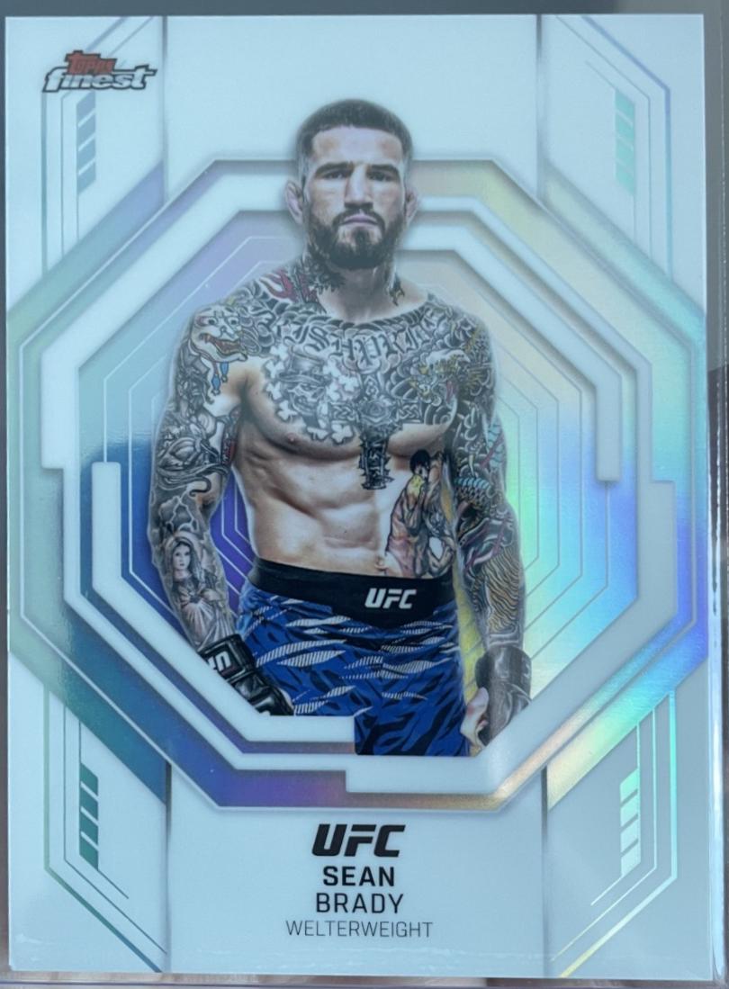 Sean Brady #FW-24 Prices | 2025 Topps Finest UFC Framed in White
