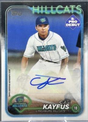 2024 C.J. Kayfus [Autograph] #PD-15