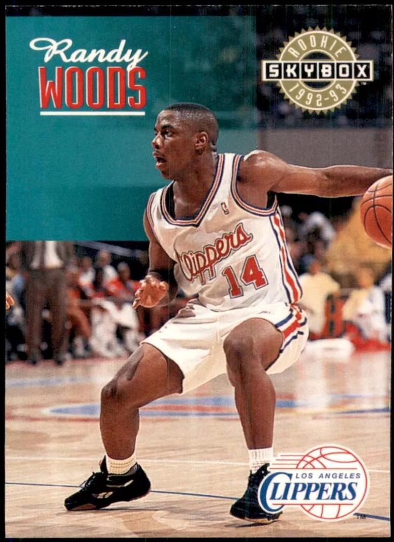 Randy Woods #355 Basketball Cards 1992 Skybox