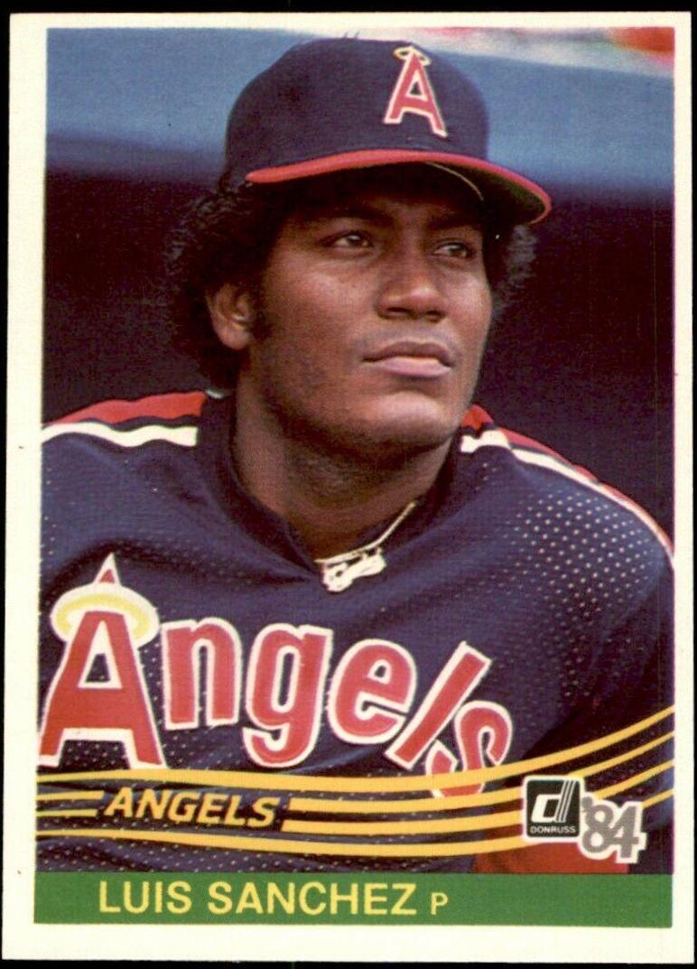 Luis Sanchez #597 Baseball Cards 1984 Donruss