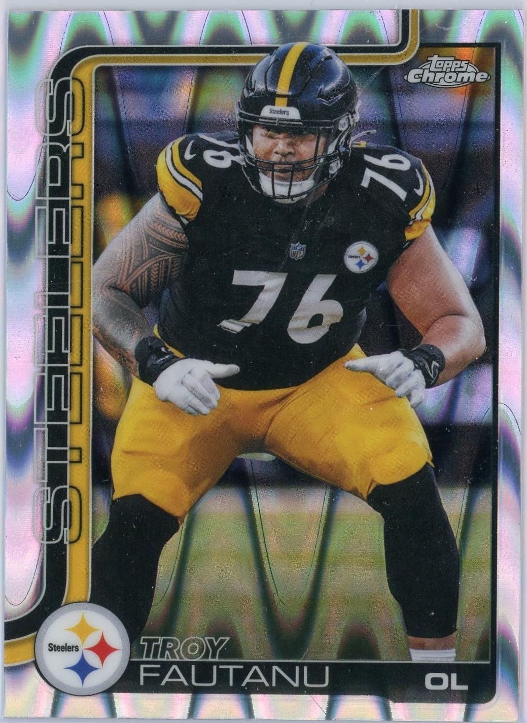 Troy Fautanu [RayWave Refractor] #256