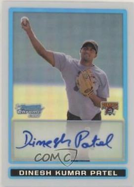Dinesh Kumar Patel [Refractor Autograph] #BCP92