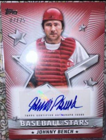 Johnny Bench #BSA-JB