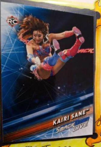 Kairi Sane #27 Wrestling Cards 2019 Topps WWE Smackdown Live