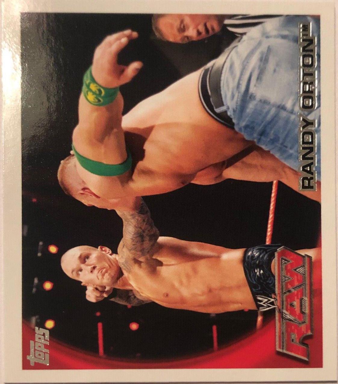 Randy Orton #9 Wrestling Cards 2010 Topps WWE