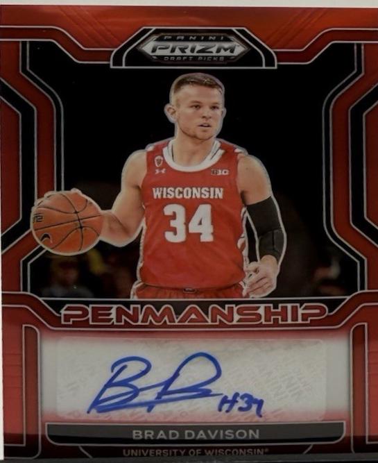 Brad Davison [Red] #CP-BDA
