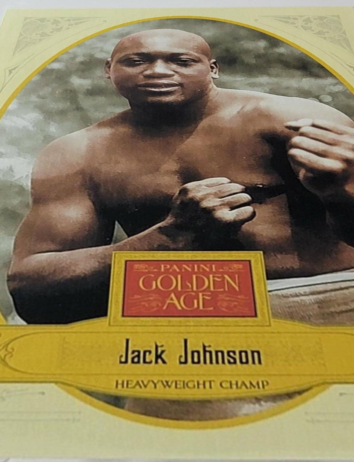 Jack Johnson #3 Baseball Cards 2012 Panini Golden Age