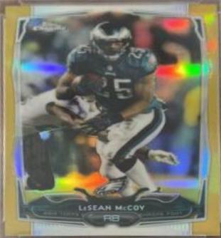 LeSean McCoy [Black Gloves Gold Refractor] #64