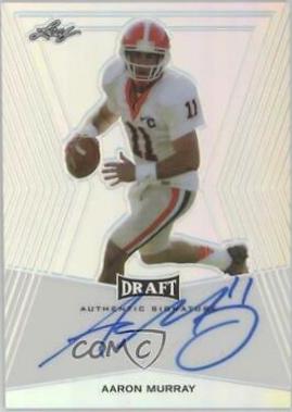 Aaron Murray #BA-AM1 Football Cards 2014 Leaf Metal Draft Autographs
