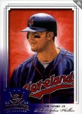 Jim Thome #24 Baseball Cards 2003 Donruss Diamond Kings