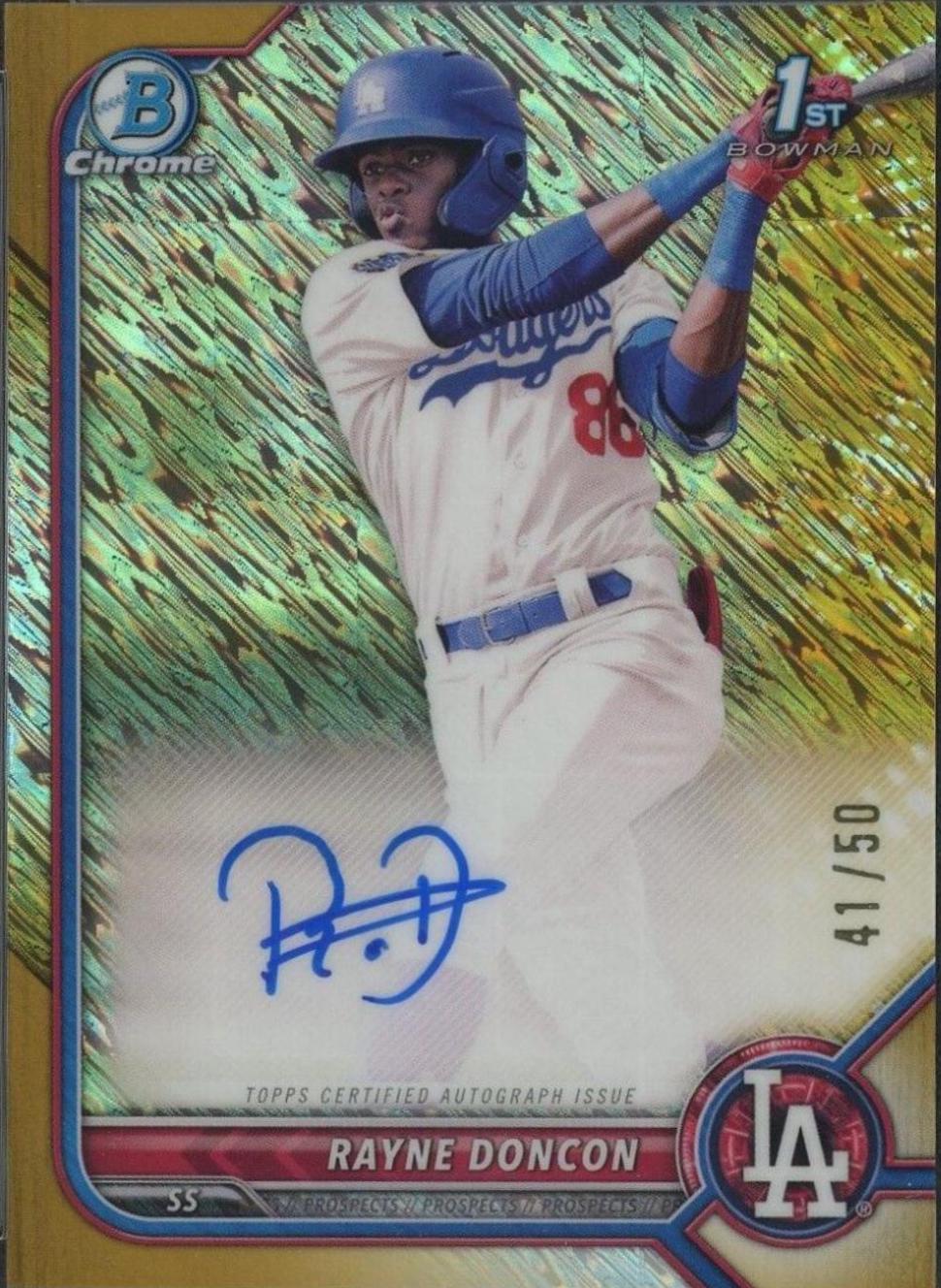 Rayne Doncon [Gold Shimmer Refractor] #CPA-RD