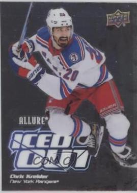 Chris Kreider #IO-13 Hockey Cards 2022 Upper Deck Allure Iced Out