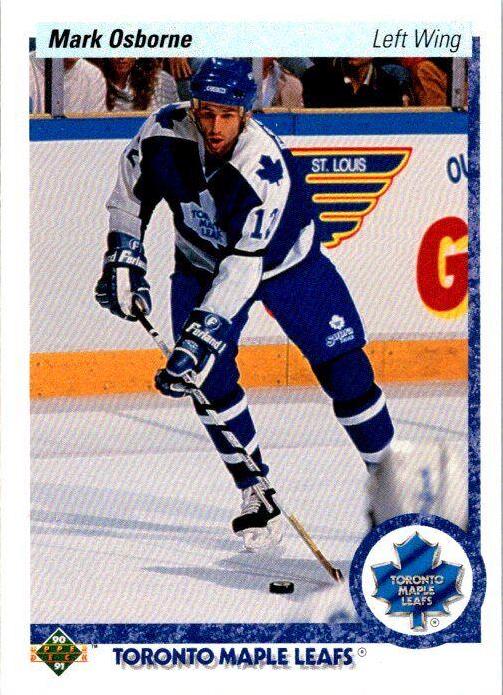 Mark Osborne #5 Hockey Cards 1990 Upper Deck