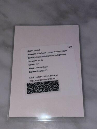Ja'Marr Chase [Premium Edition Significant Signature] #157