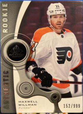 Max Willman #R-39 2021-22 SP Game Used Hockey 2005-06 Retro - Rookies