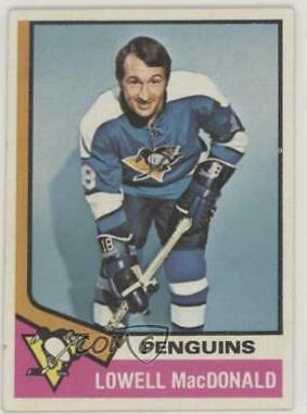 Lowell MacDonald #30 Hockey Cards 1974 Topps