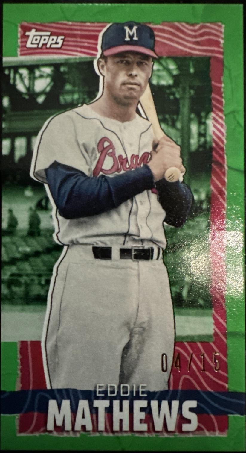 Eddie Mathews [Green] #MRIP-EM