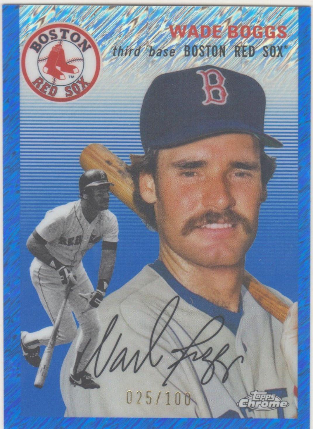 Wade Boggs [Blue Prism Refractor] #436