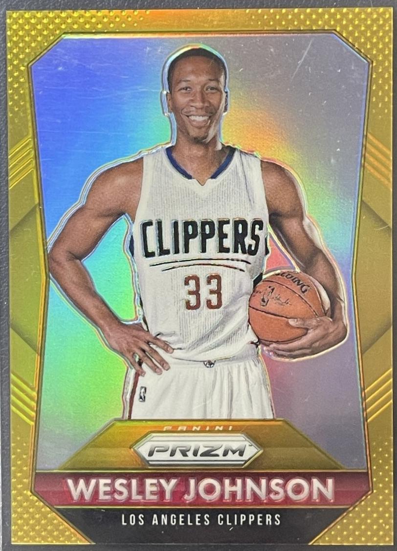Wesley Johnson [Gold Prizm] #59