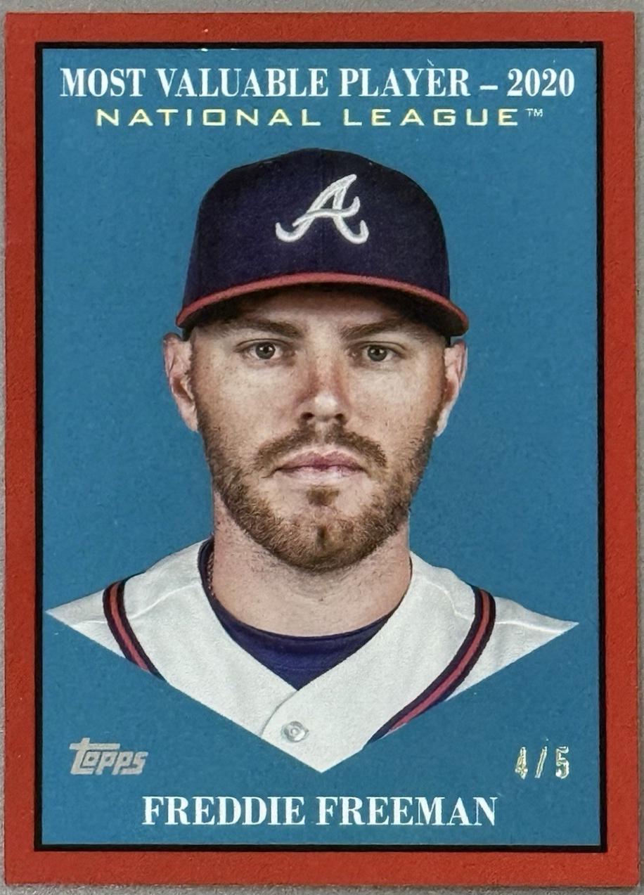 Freddie Freeman [Red Foil] #MV-7