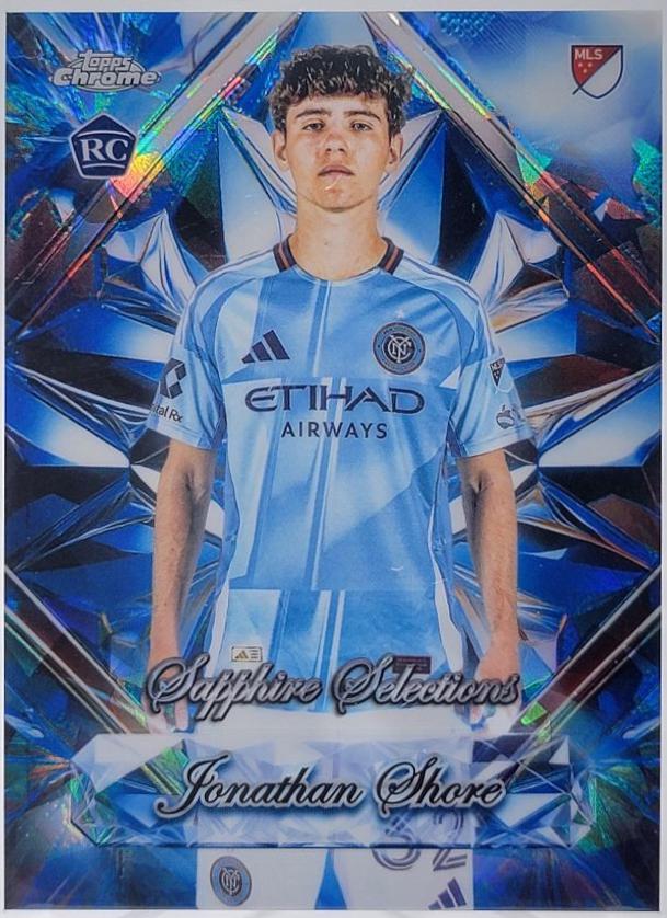 Jonathan Shore #SS-15 2025 Topps Chrome Sapphire MLS Selections