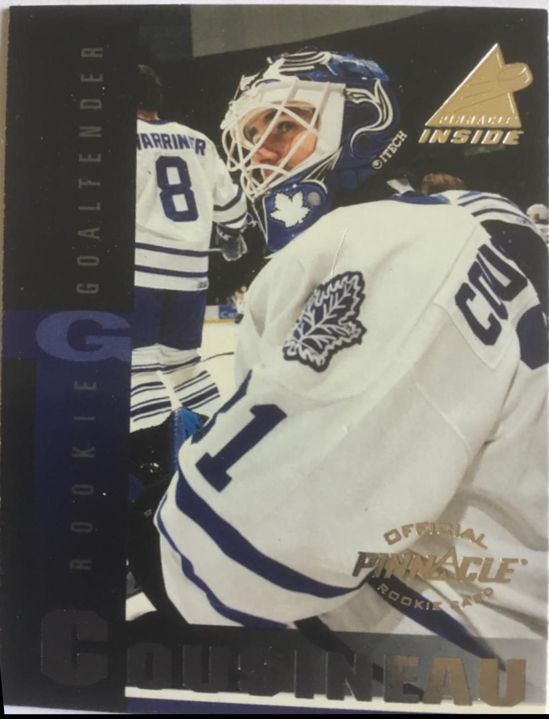 Marcel Cousineau #69 Hockey Cards 1997 Pinnacle Inside