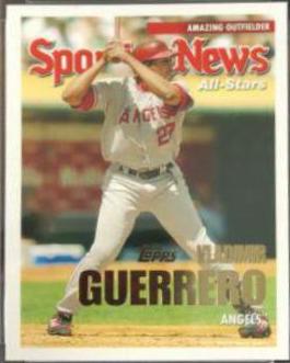 Vladimir Guerrero #UH152 2005 Topps Updates & Highlights Baseball
