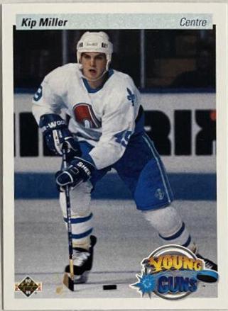 Kip Miller #522 Hockey Cards 1990 Upper Deck French