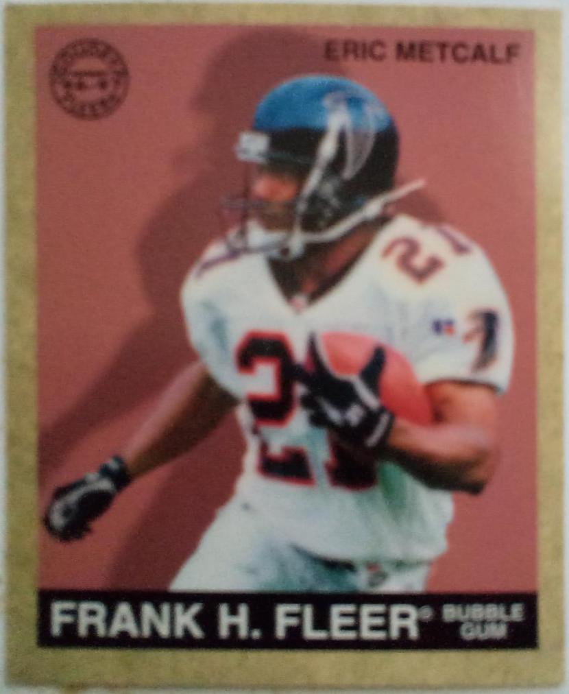 Eric Metcalf #81 1997 Fleer Goudey Football