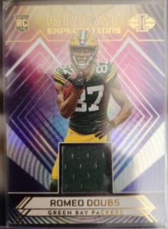 Romeo Doubs #GE-RD Football Cards 2022 Panini Illusions Great Expectations