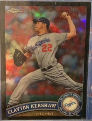 Clayton Kershaw [Black Refractor] #107