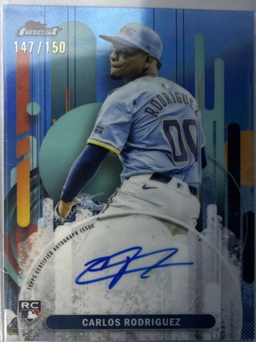 Carlos Rodriguez [Sky Blue Refractor] #FA-CR