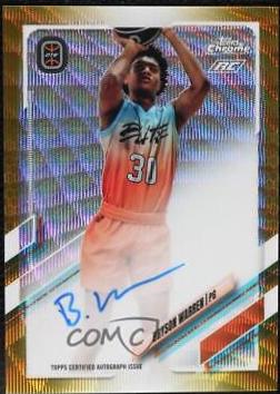 Bryson Warren [Gold Wave Refractor] #CA-BW1
