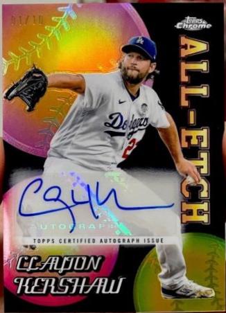 Clayton Kershaw [Black Refractor] #CUAE-CK