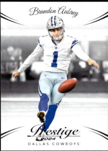 Brandon Aubrey #81 Football Cards 2024 Panini Prestige