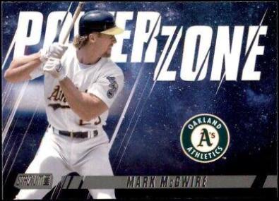 Mark McGwire #PZ-17 Baseball Cards 2022 Stadium Club Power Zone