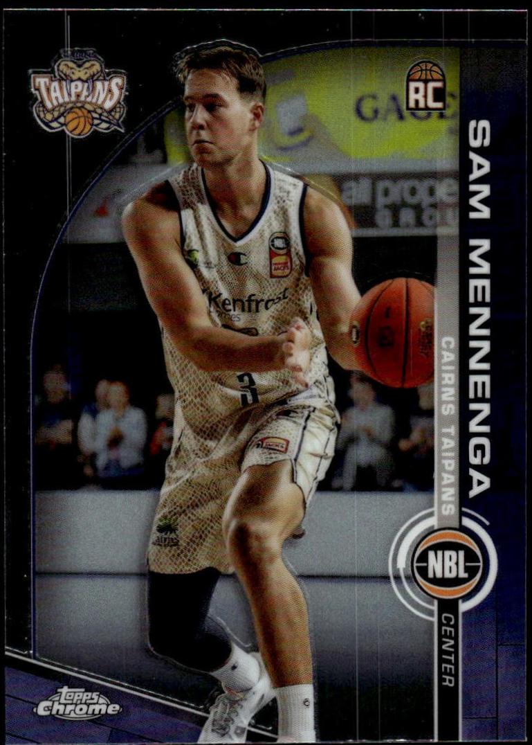 Sam Mennenga #27 Basketball Cards 2023 Topps Chrome NBL