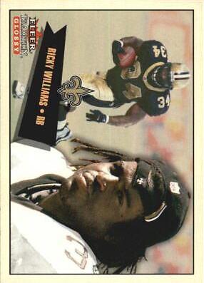 Ricky Williams #27 Football Cards 2001 Fleer Tradition Glossy