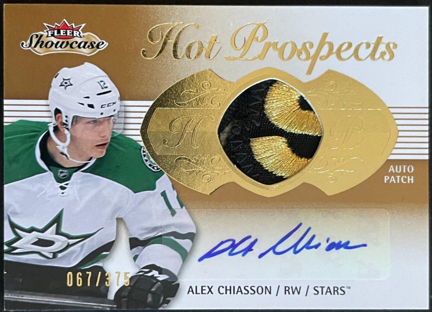 Alex Chiasson [White Hot Jumbo Patch Autograph Patch] #197