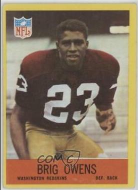 Brig Owens #187 Football Cards 1967 Philadelphia
