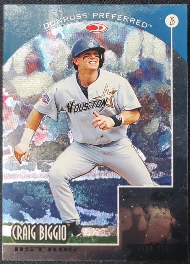 Craig Biggio #62 1998 Donruss Preferred Baseball