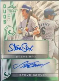 Steve Sax / Steve Garvey