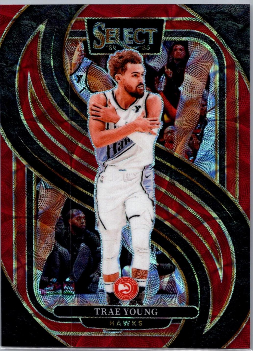 Trae Young [Red Scope Prizm] #123 Prices | 2024 Panini Select