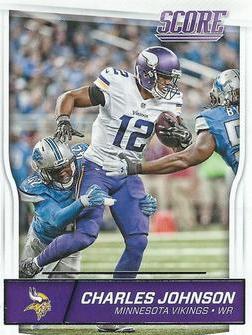 Charles Johnson #184 2016 Panini Score Football