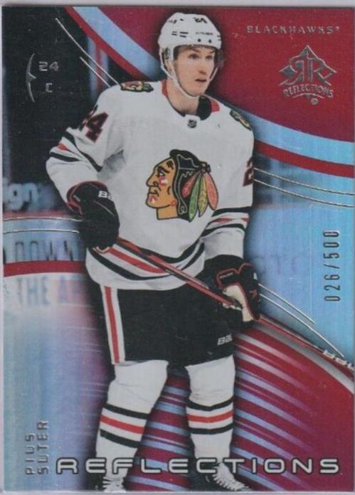 Pius Suter #11 2020 Upper Deck Triple Dimensions Reflections Hockey