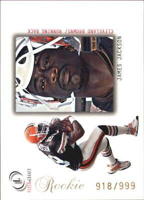 James Jackson #119 2001 Fleer Legacy Football