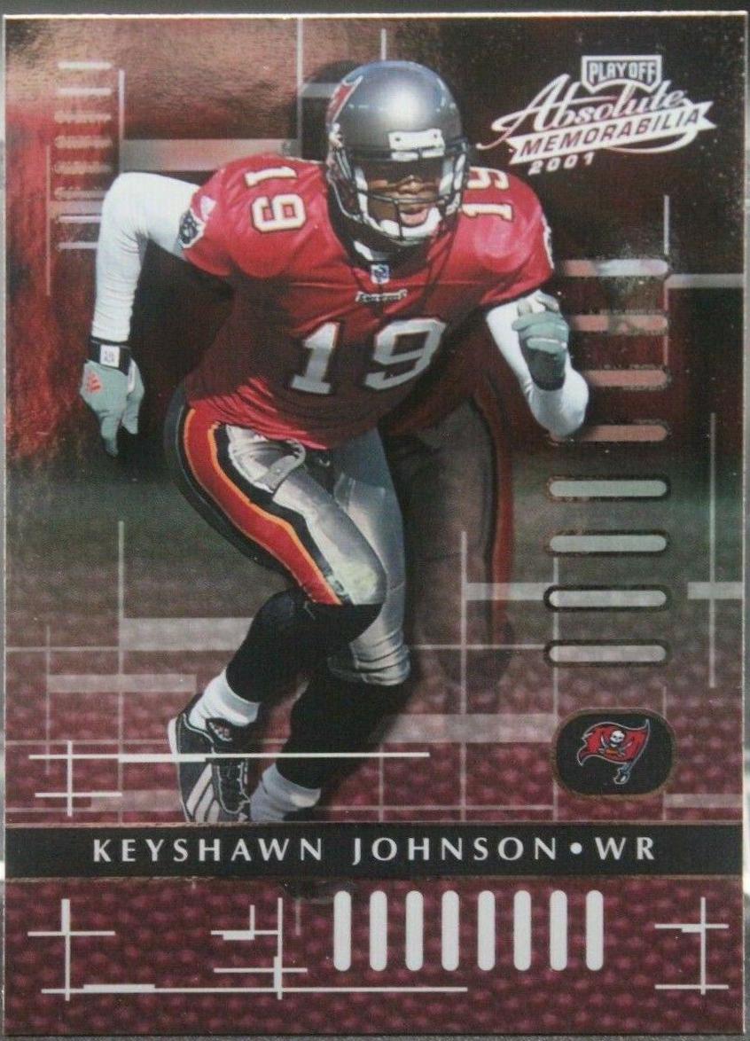 Keyshawn Johnson #91 2001 Playoff Absolute Memorabilia Football