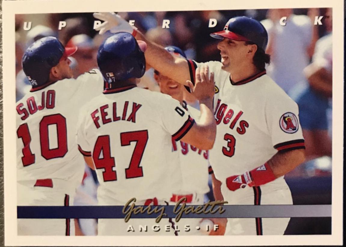 Gary Gaetti #370 Baseball Cards 1993 Upper Deck