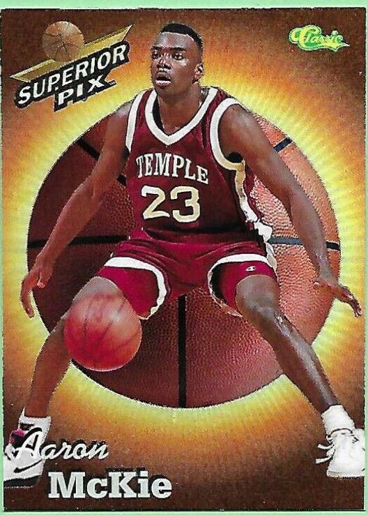 Aaron McKie #16 Basketball Cards 1995 Classic Superior Pix