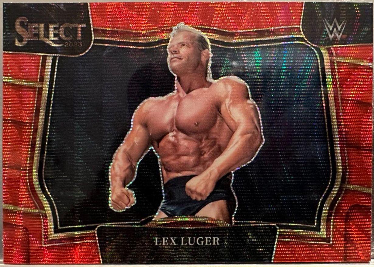 Lex Luger [Red Wave] #252 Prices | 2023 Panini Select WWE | Wrestling Cards